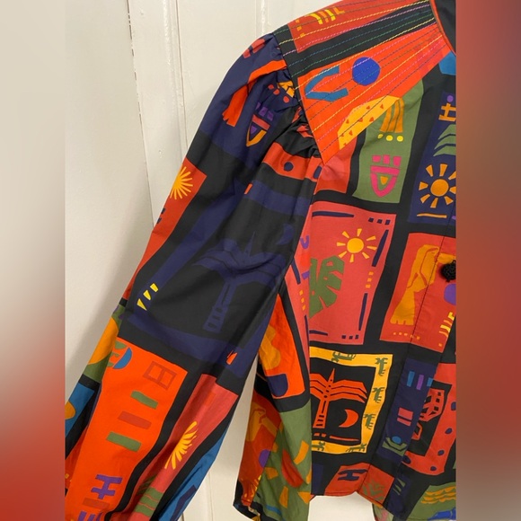 FARM Rio Multicolor Graphic Blouse - Picture 3 of 5